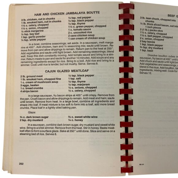 The Cajun Gourmet Afloat and On The Road Cookbook By Carlo DiNapoli 1991 Spiral - Picture 11 of 13